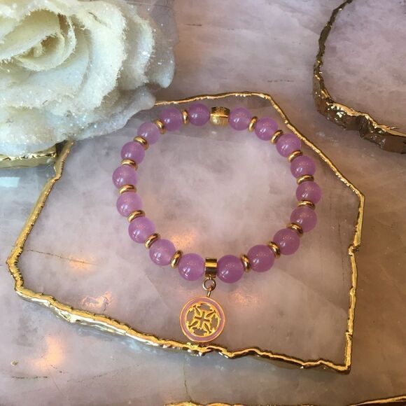 PURPLE GOLD Rustic Cuff! - Picture 1 of 14